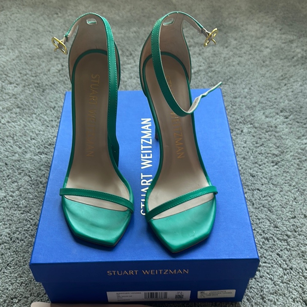 Stuart Weitzman Green Women's Heels